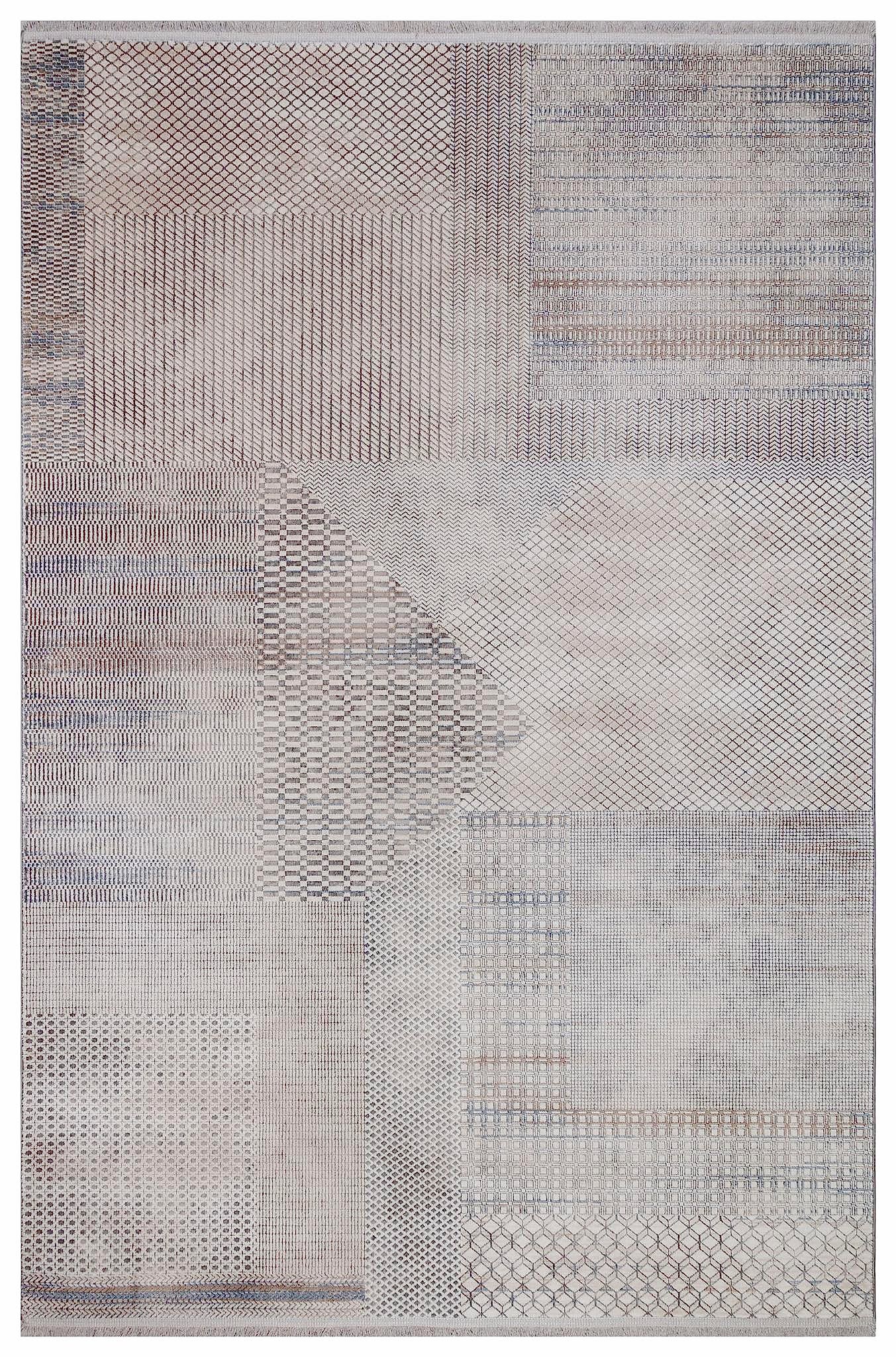 Serenity Kesme Halı (Özel Ölçü) - 7881 Gri