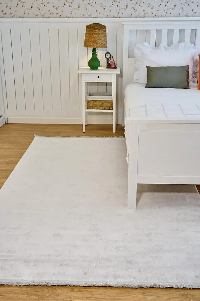 Solid 8353 Krem - Makine Halısı