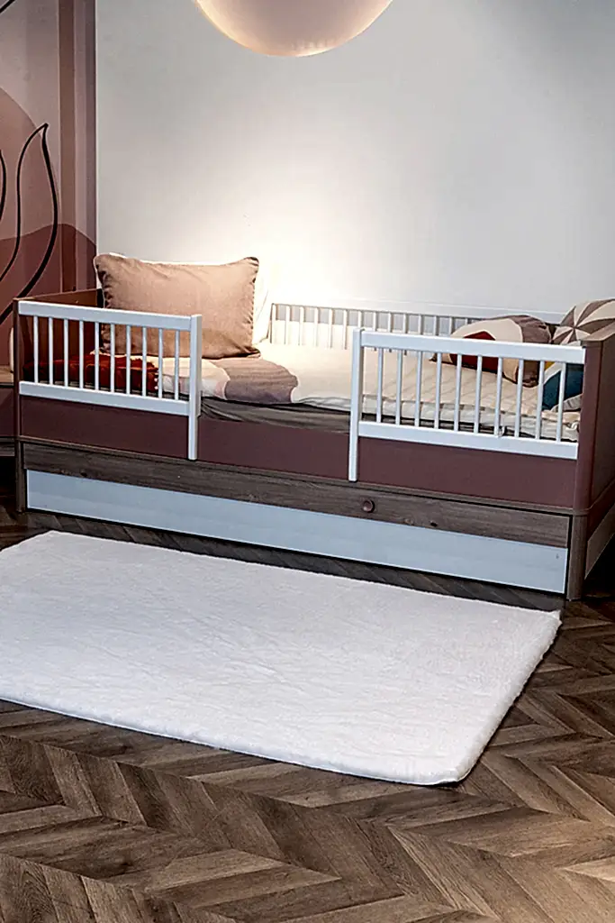 Solo Kesme Halı (Özel Ölçü) - 1611 Beyaz