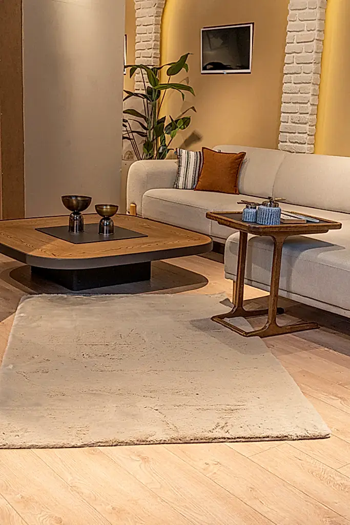 Solo Kesme Halı (Özel Ölçü) - 1613 Vizon