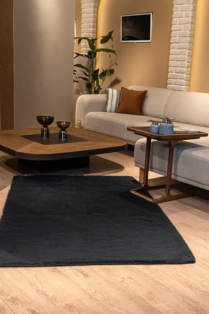 Solo Kesme Halı (Özel Ölçü) - 1615 Antrasit