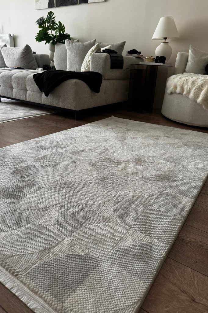 Truva 6621 TR Gri - Makine Halısı
