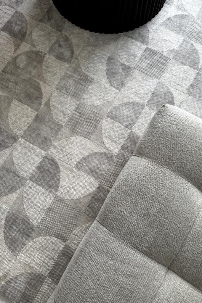 Truva 6621 TR Gri - Makine Halısı