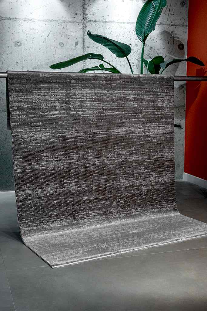 Truva Kesme Halı (Özel Ölçü) - 6611TR Antrasit