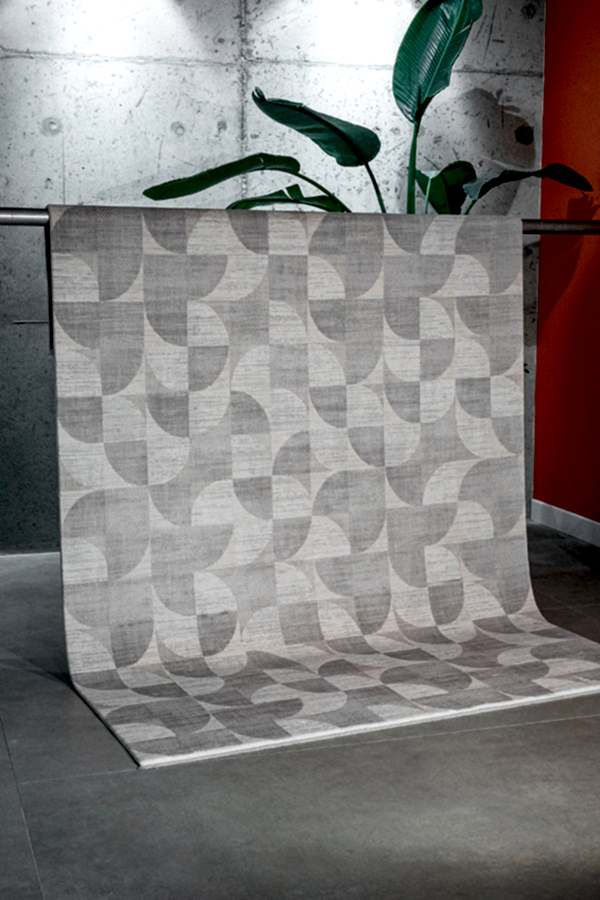 Truva Kesme Halı (Özel Ölçü) - 6621TR Gri