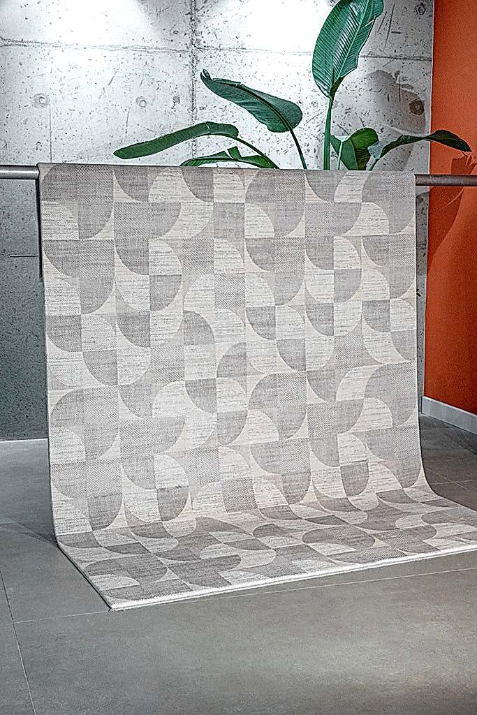 Truva Kesme Halı (Özel Ölçü) - 6621TR Gri