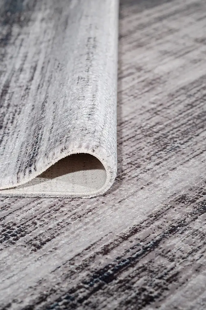 Truva Kesme Halı (Özel Ölçü) - 6633TR Mavi