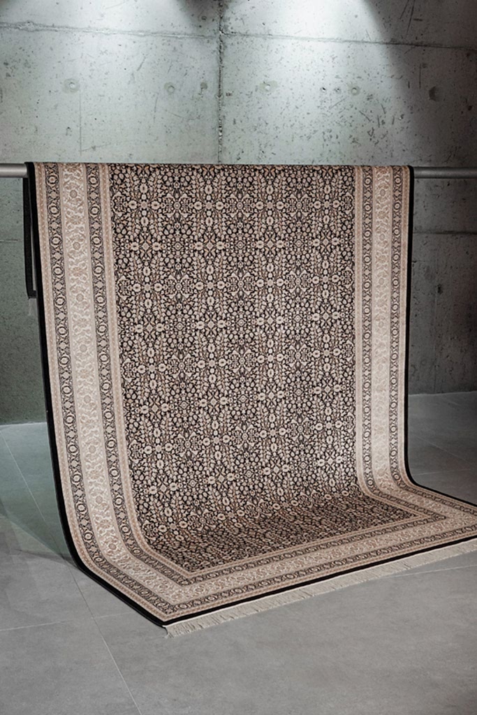 Vendome Palace 5402 Siyah Krem - Makine Halısı