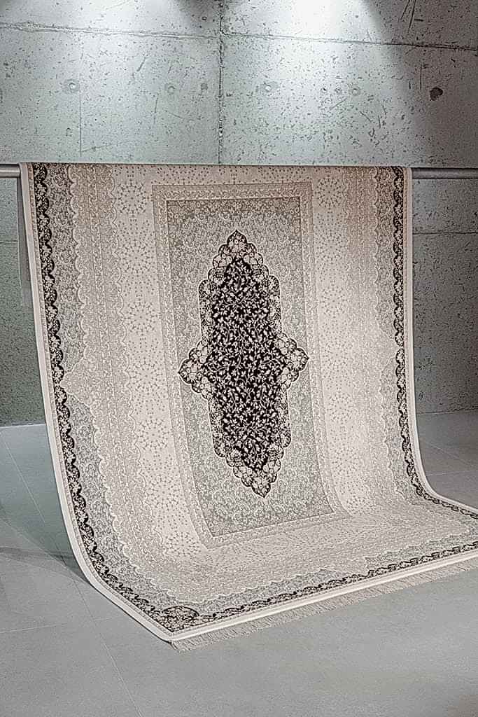 Vendome Palace 5411 Siyah Krem - Makine Halısı