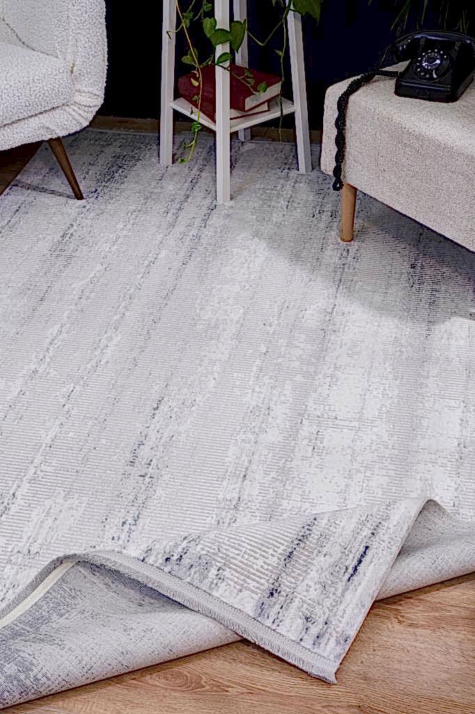 Vivaldi 9711 Mavi - Makine Halısı