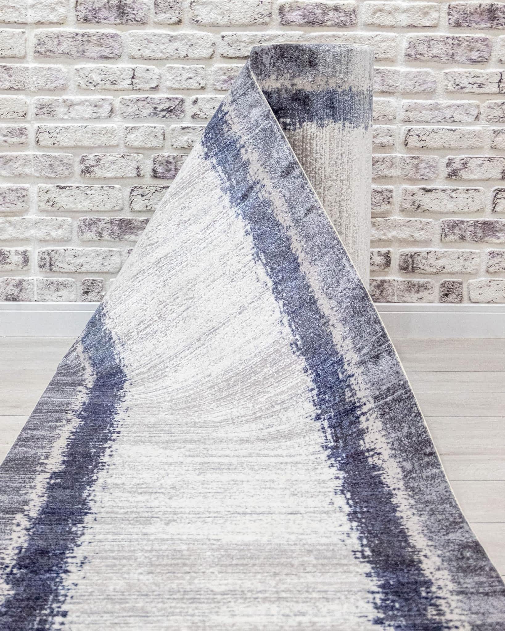 Vivaldi Kesme Halı (Özel Ölçü) - 9701 Mavi