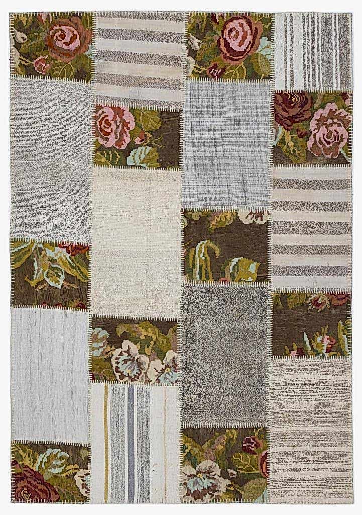 Apex Kilim Patchwork Unique Karabağ 1198 160 x 230 cm