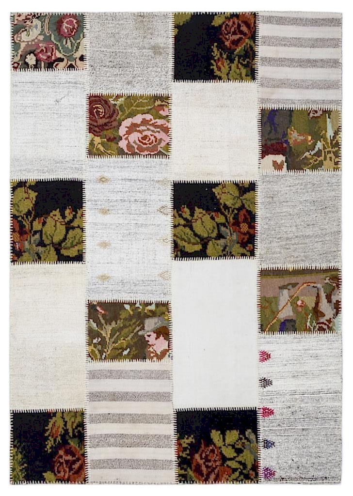 Apex Kilim Patchwork Unique Karabağ 1367 160 x 230 cm