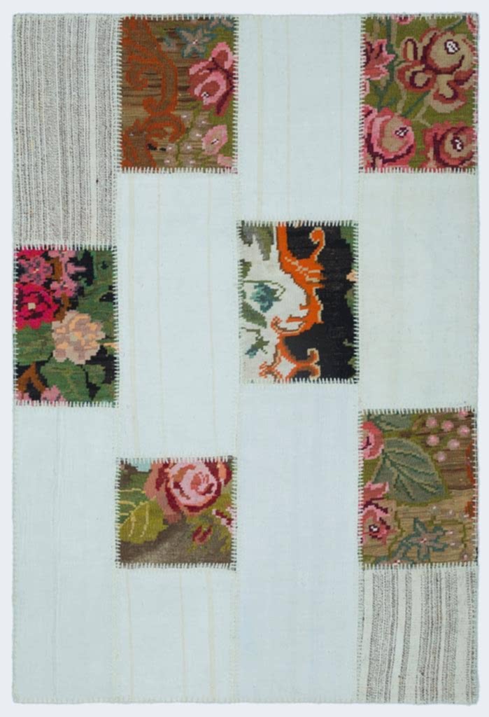 Apex Kilim Patchwork Unique Karabağ 25134 122 x 180 cm