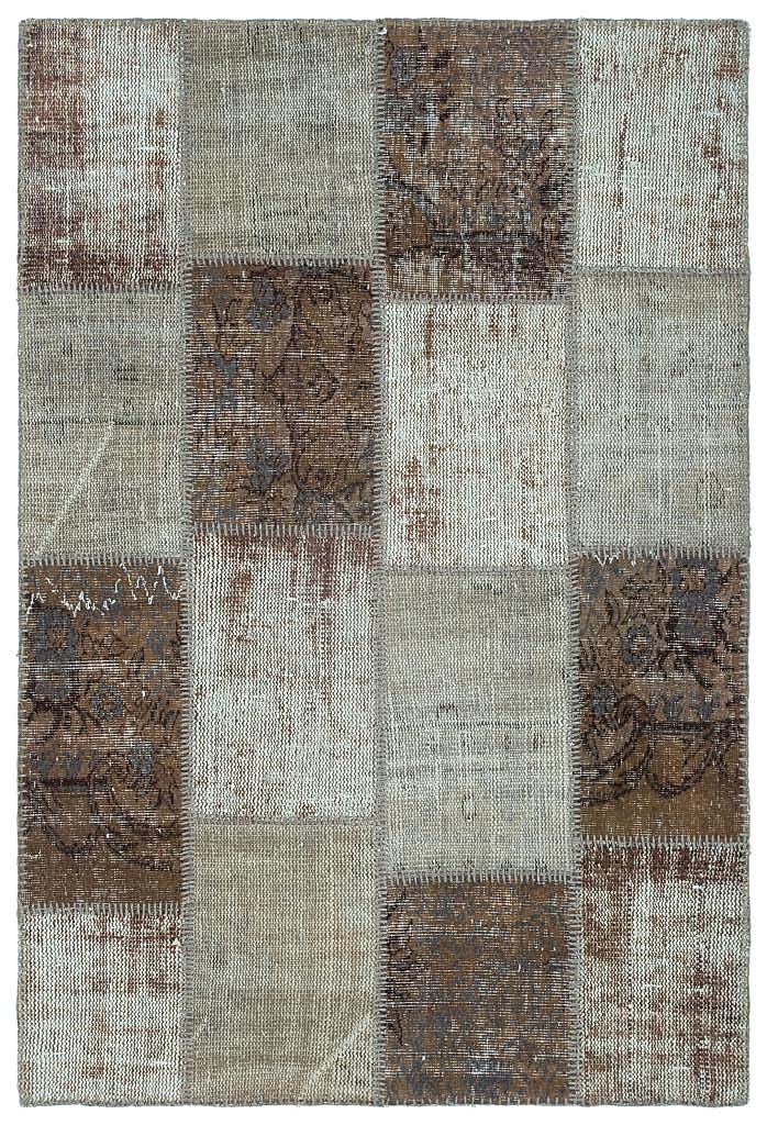 Apex Patchwork Halı Kahve 22317 120 x 180 cm