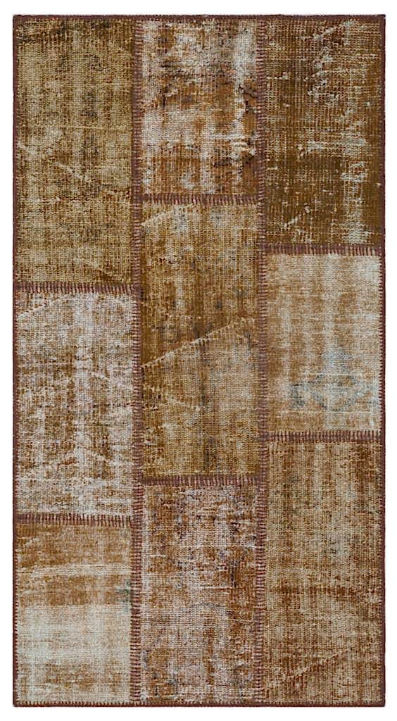 Apex Patchwork Halı Kahve 26139 80 x 150 cm