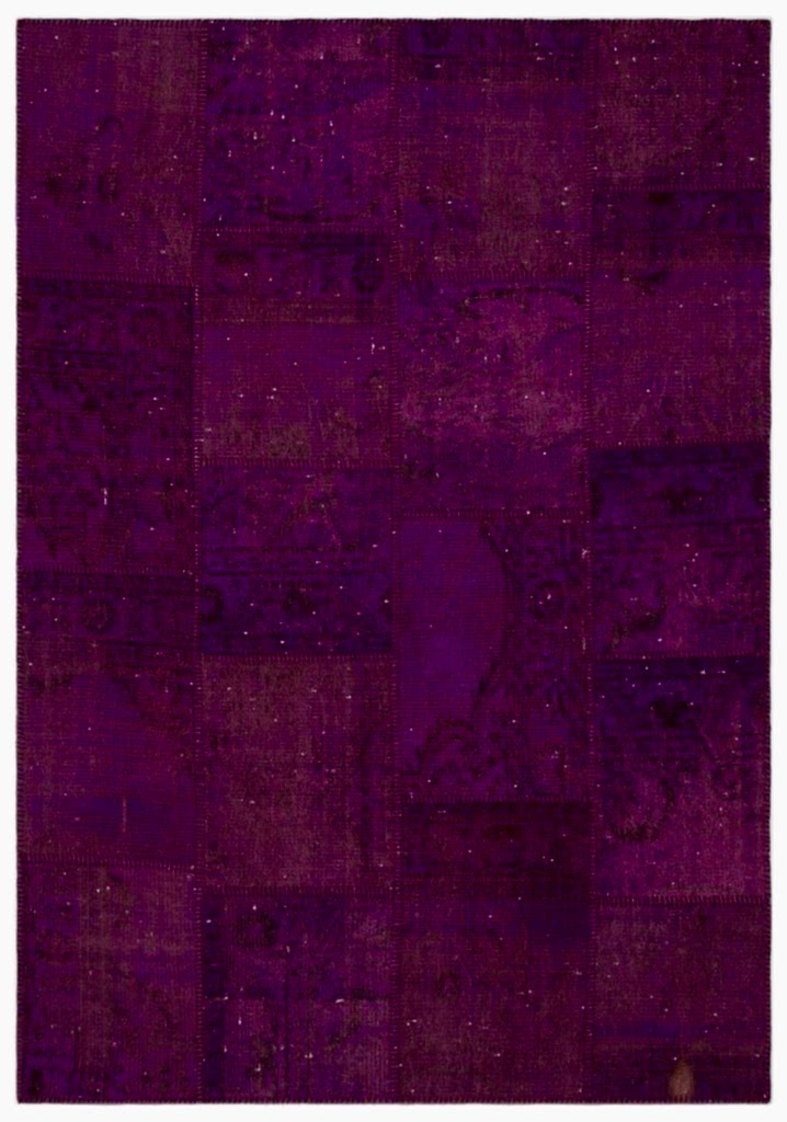 Apex Patchwork Halı Mor 21523 160 x 230 cm