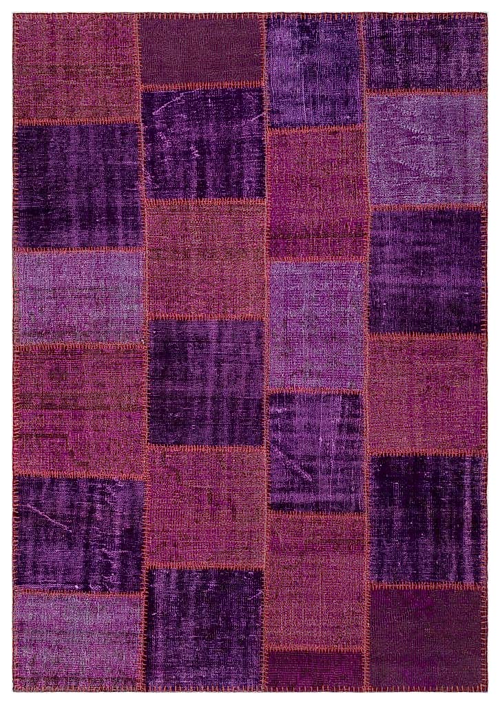 Apex Patchwork Halı Mor 22268 160 x 230 cm