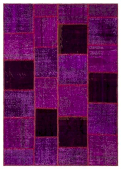 Apex Patchwork Halı Mor 22270 160 x 230 cm