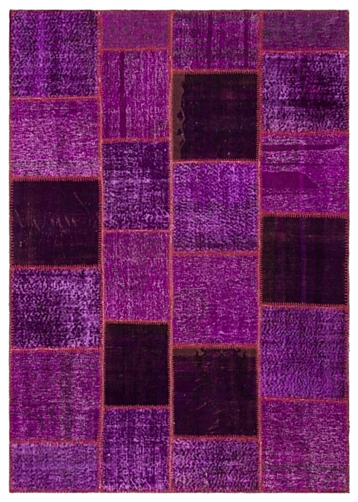 Apex Patchwork Halı Mor 22270 160 x 230 cm
