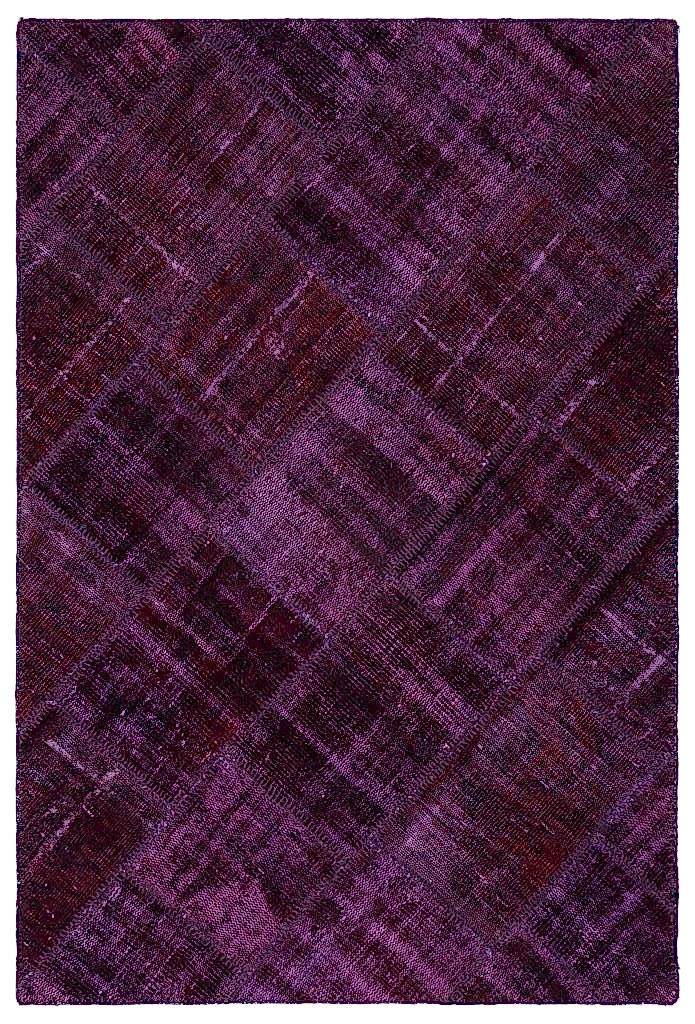 Apex Patchwork Halı Mor 22347 120 x 180 cm