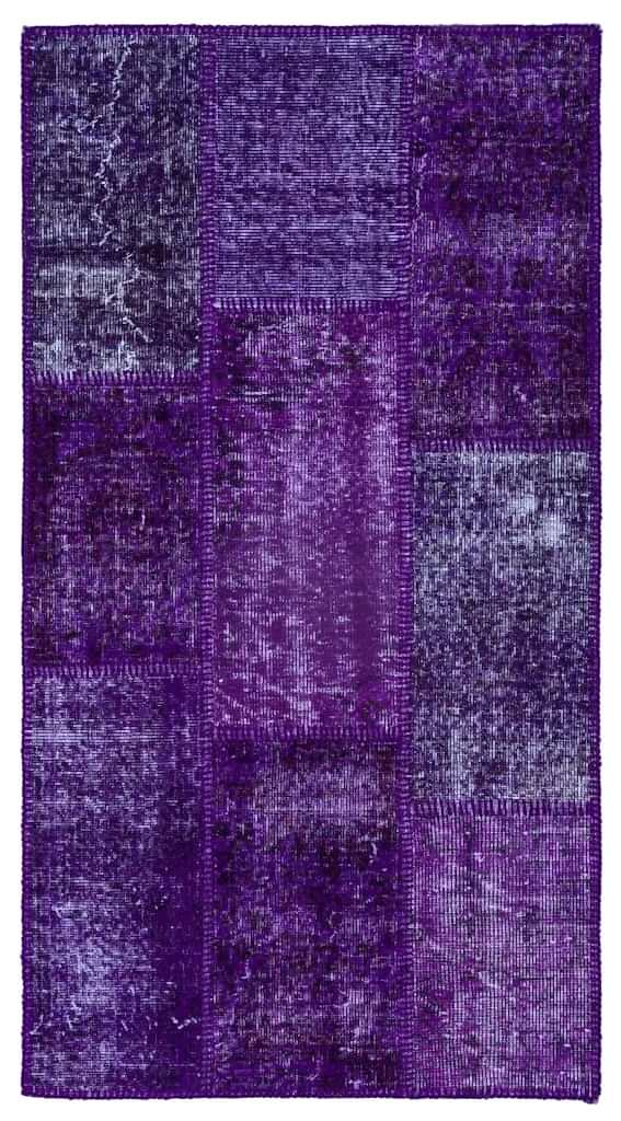 Apex Patchwork Halı Mor 25888 80 x 150 cm