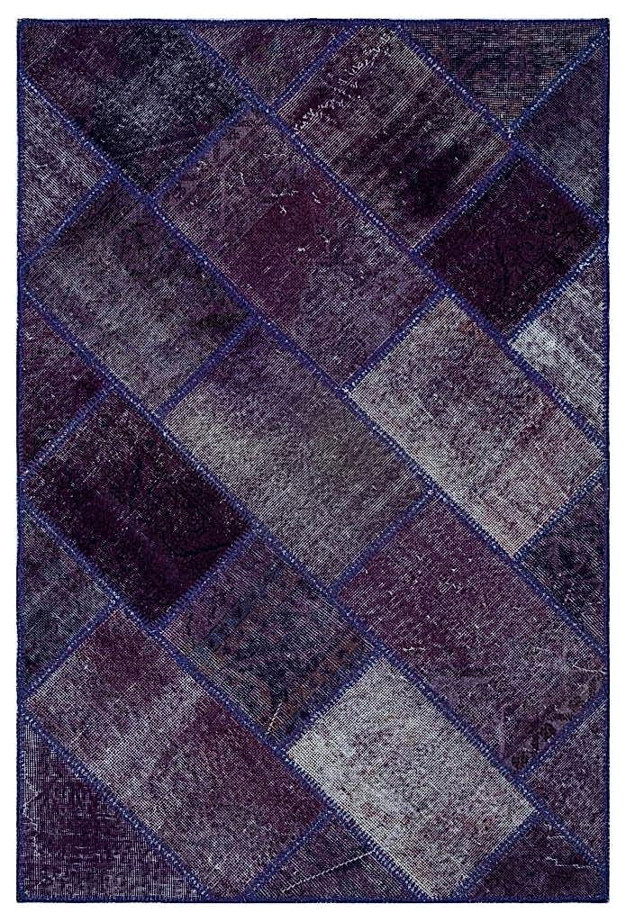 Apex Patchwork Halı Mor 26251 120 x 180 cm