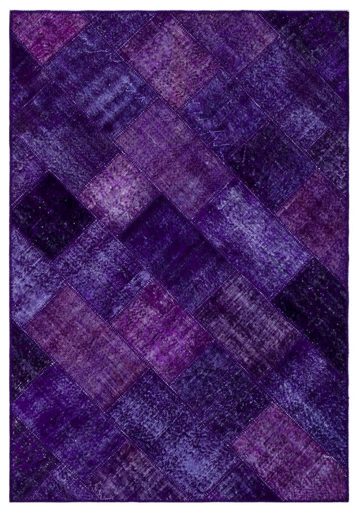 Apex Patchwork Halı Mor 26316 160 x 230 cm