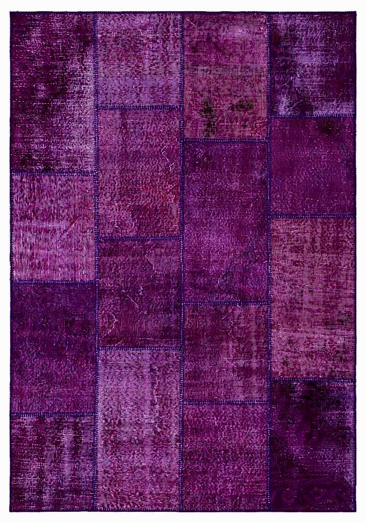 Apex Patchwork Halı Mor 26488 160 x 230 cm