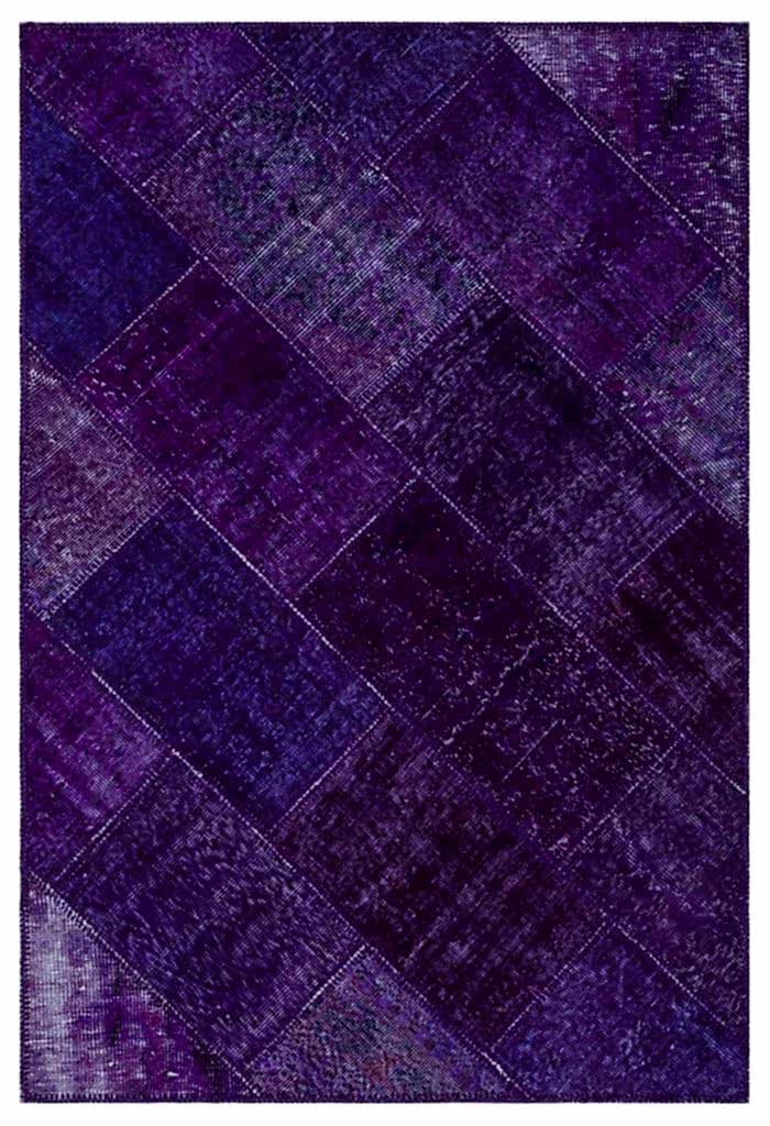 Apex Patchwork Halı Mor 26730 120 x 180 cm