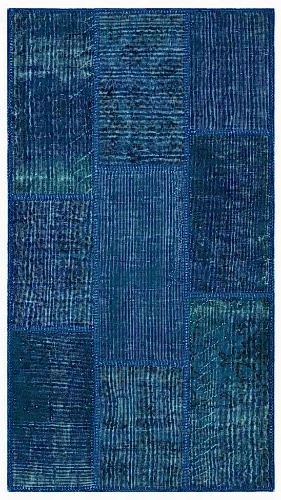 Apex Patchwork Halı Turkuaz 21327 82 x 151 cm