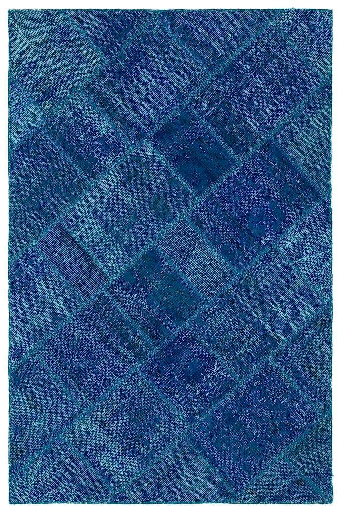 Apex Patchwork Halı Turkuaz 22225 120 x 180 cm