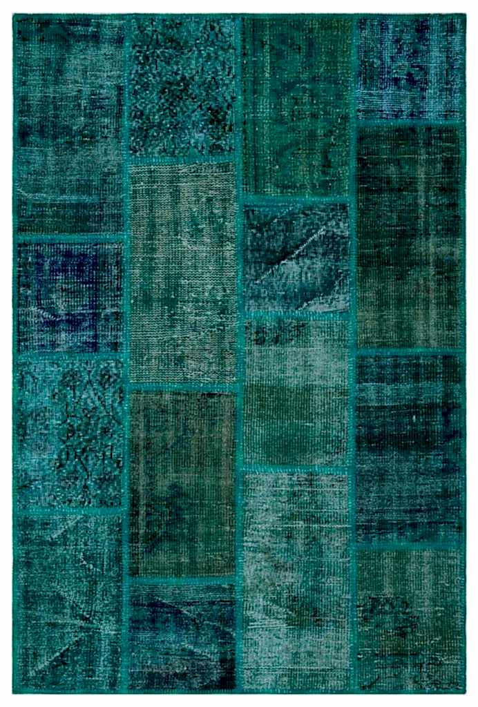 Apex Patchwork Halı Turkuaz 26650 120 x 180 cm