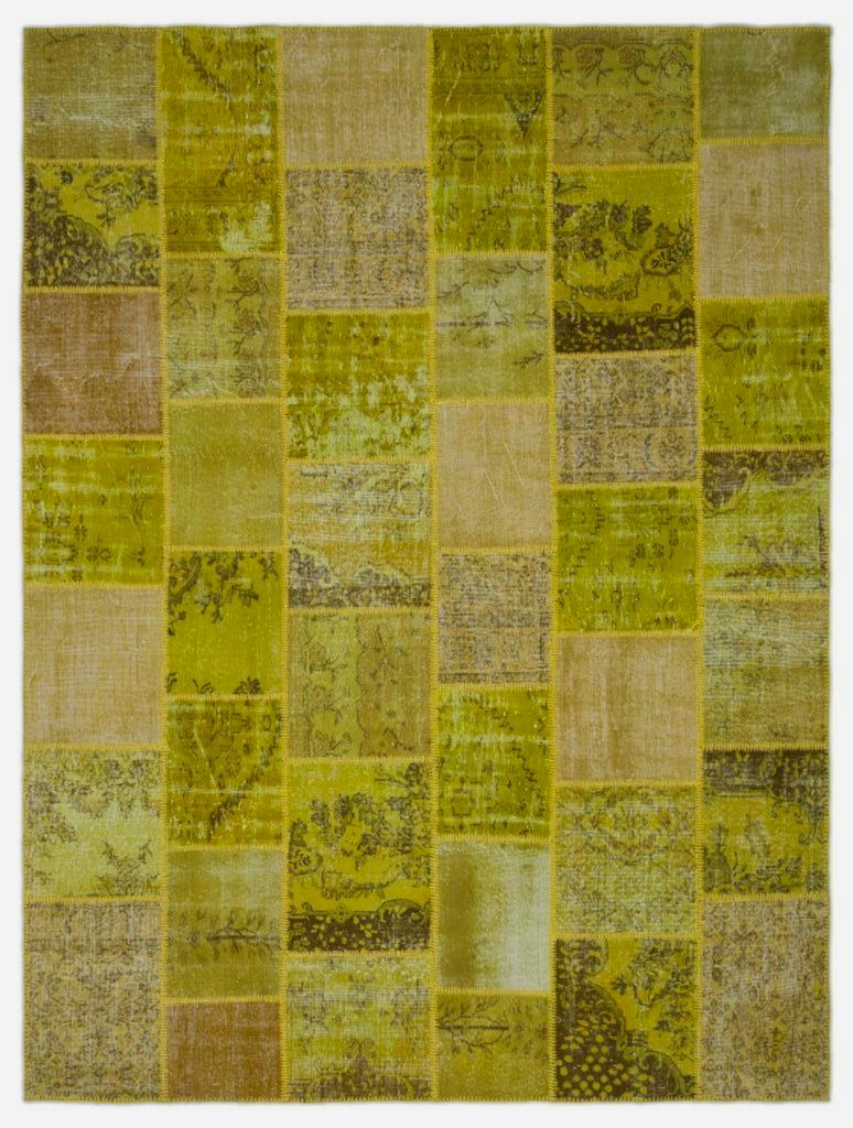 Apex Patchwork Halı Yeşil 20516 274 x 366 cm
