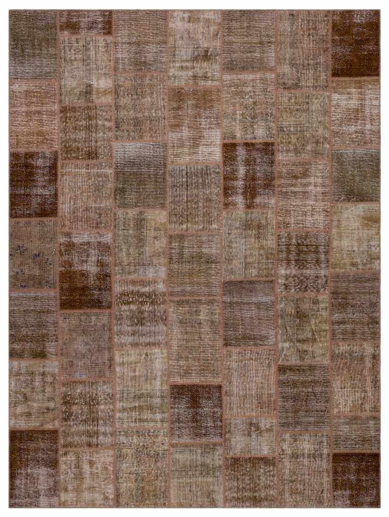 Apex Patchwork Unique Kahve 29501 277 x 366 cm