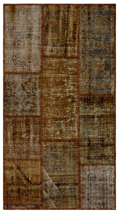 Apex Patchwork Unique Kahve 31348 80 x 150 cm