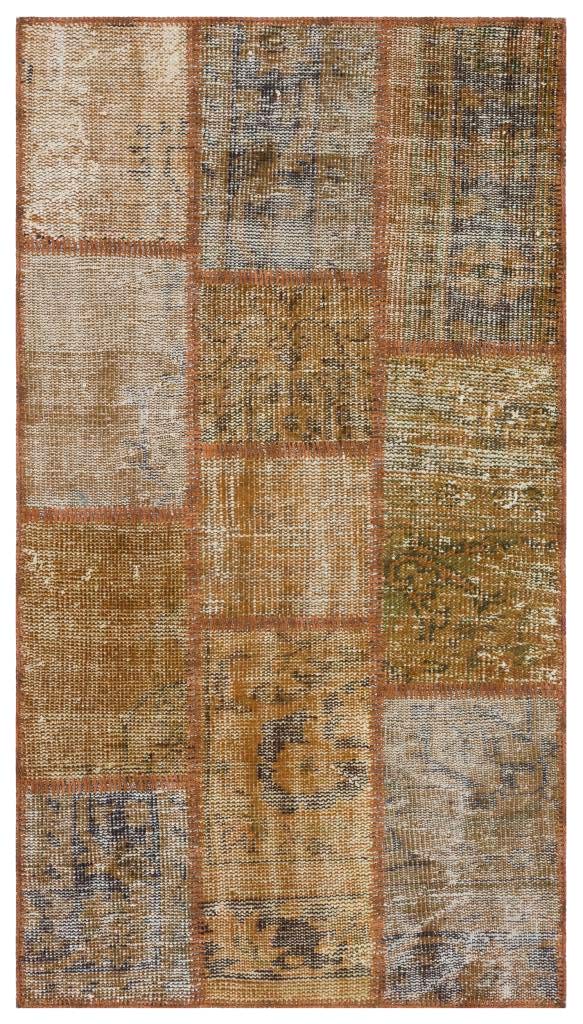 Apex Patchwork Unique Kahve 31392 80 x 150 cm