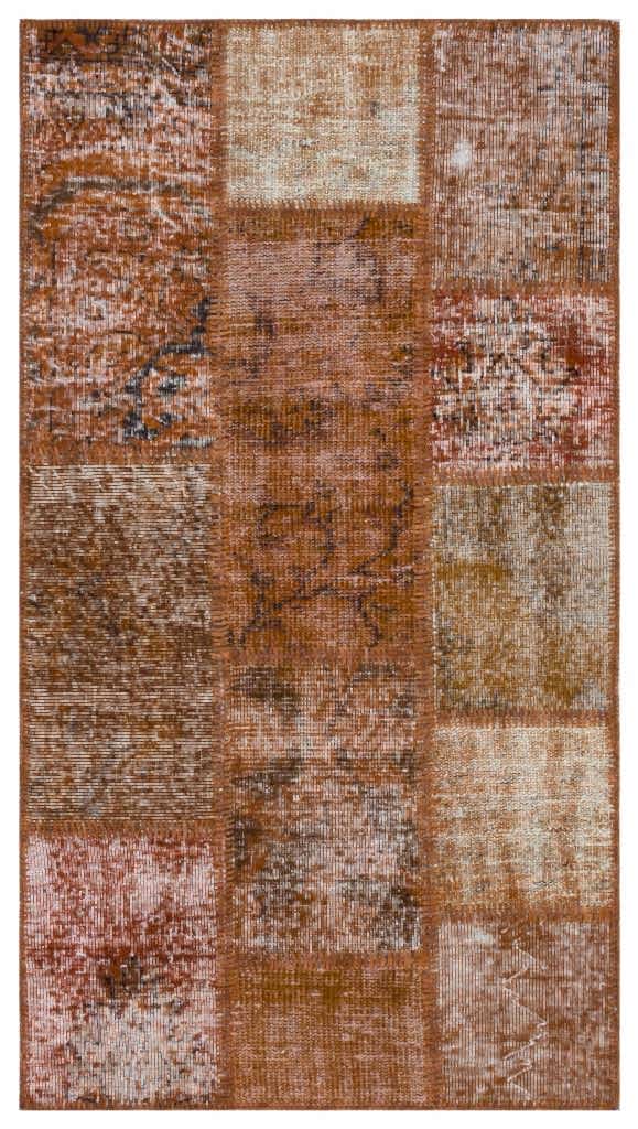 Apex Patchwork Unique Kahve 31423 80 x 150 cm