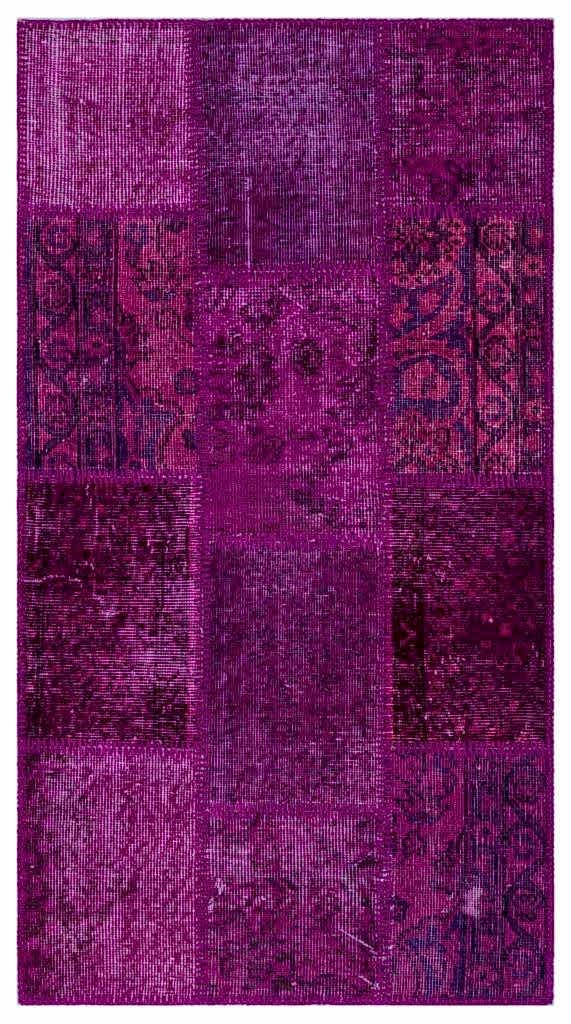 Apex Patchwork Unique Mor 25946 80 x 150 cm