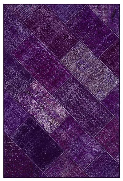 Apex Patchwork Unique Mor 31181 120 x 180 cm