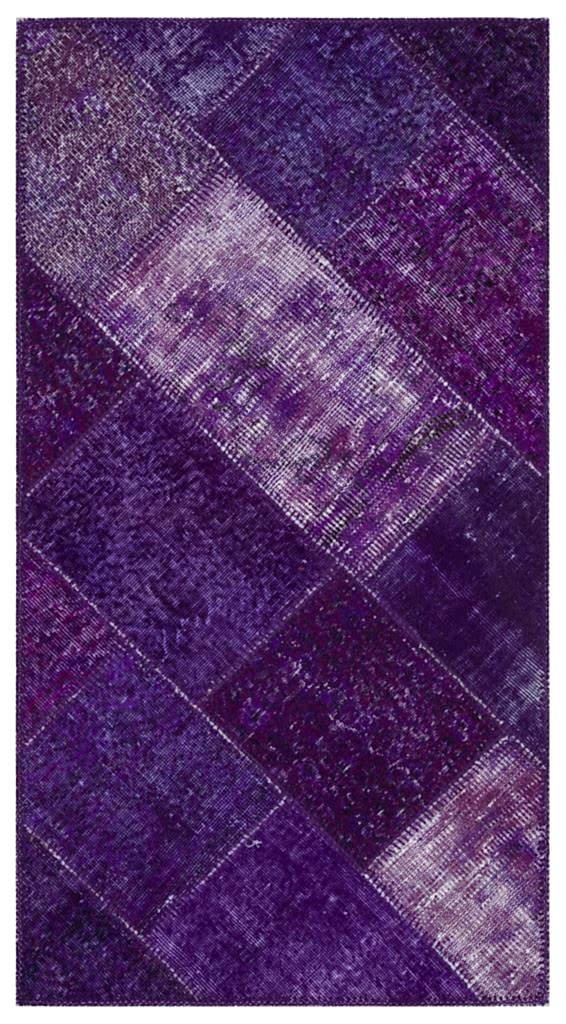 Apex Patchwork Unique Mor 31389 80 x 150 cm