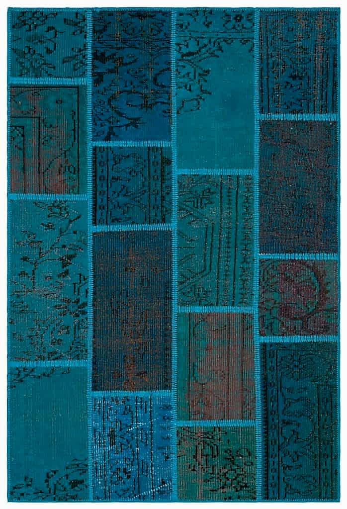 Apex Patchwork Unique Turkuaz 33139 120 x 180 cm