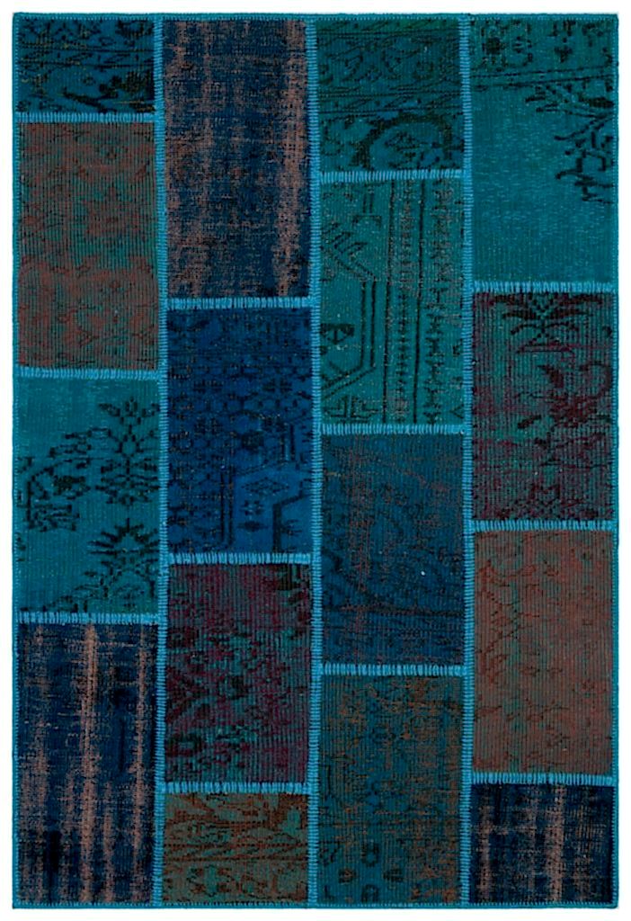 Apex Patchwork Unique Turkuaz 33147 120 x 180 cm