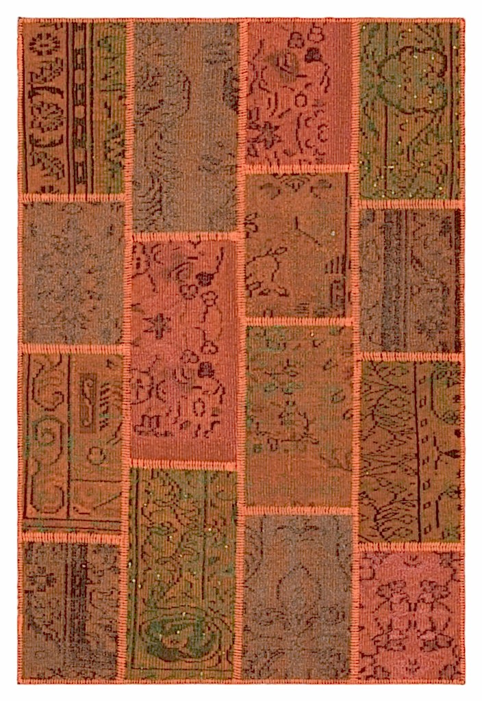 Apex Patchwork Unique Turuncu 33861 120 x 180 cm