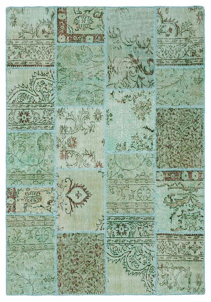 Apex Patchwork Unique Yeşil 20889 160 x 232 cm