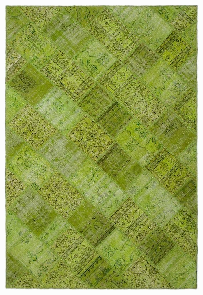 Apex Patchwork Unique Yeşil 21075 191 x 285 cm