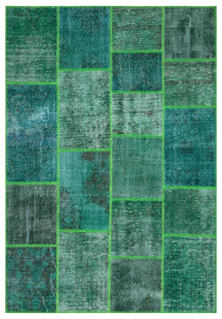 Apex Patchwork Unique Yeşil 31224 160 x 230 cm