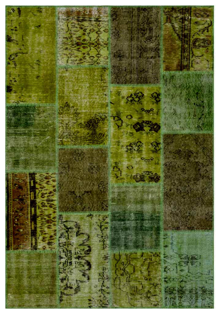 Apex Patchwork Unique Yeşil 31273 160 x 230 cm