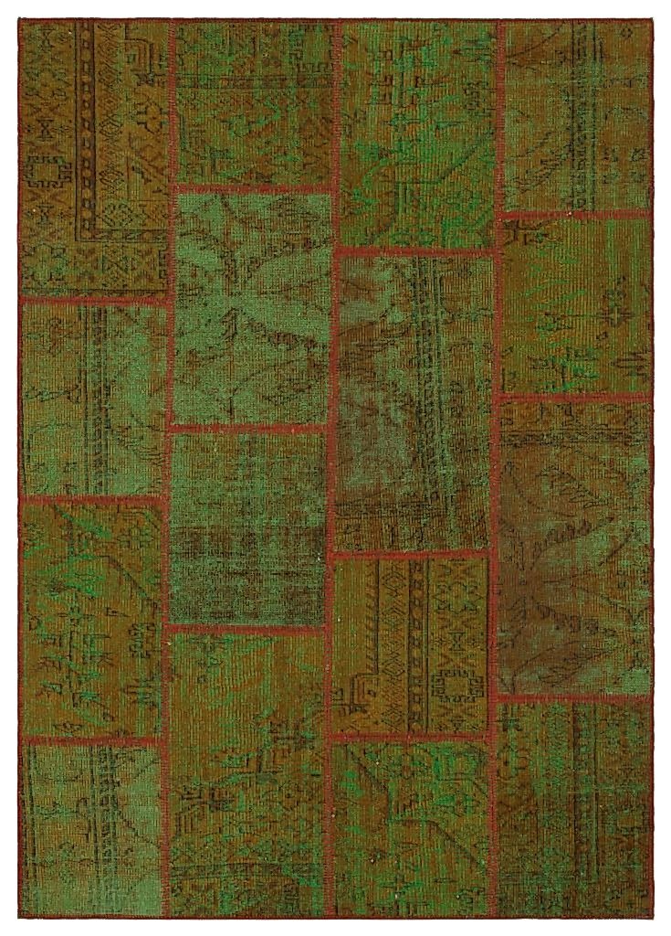 Apex Patchwork Unique Yeşil 33943 160 x 230 cm