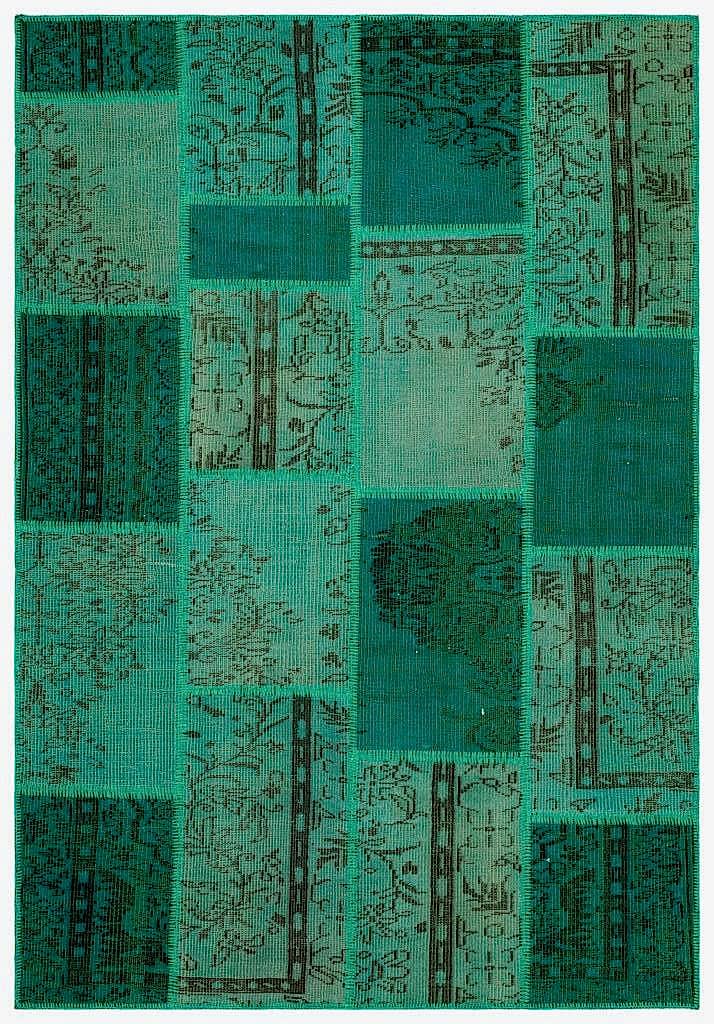 Apex Patchwork Unique Yeşil 35464 161 x 232 cm